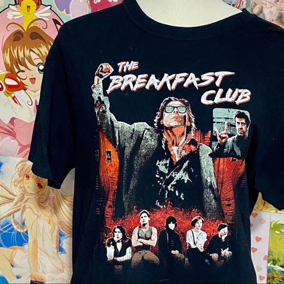 The Breakfast Club Group Graphic Movie T-Shirt - Picture 2 of 6